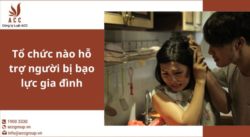 Tổ chức nào hỗ trợ người bị bạo lực gia đình