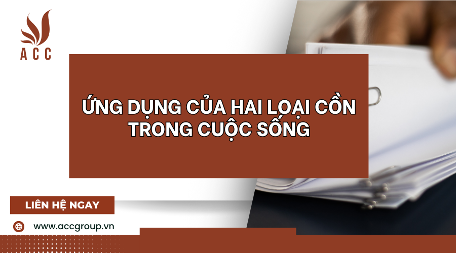 Ứng dụng của hai loại cồn trong cuộc sống