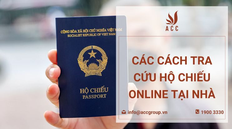 Các cách tra cứu hộ chiếu online tại nha