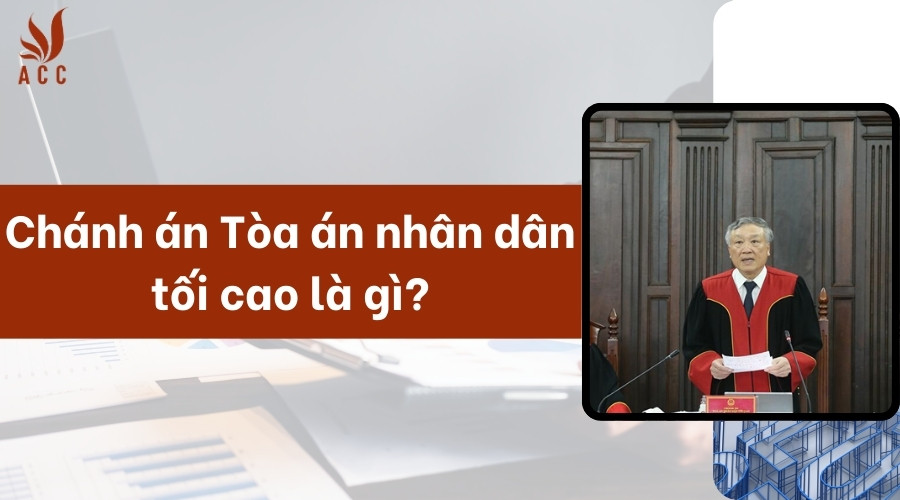 Chánh án tòa án nhân dân tối cao là gì?