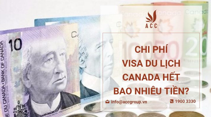 Chi phí visa du lịch Canada hết bao nhiêu tiền?