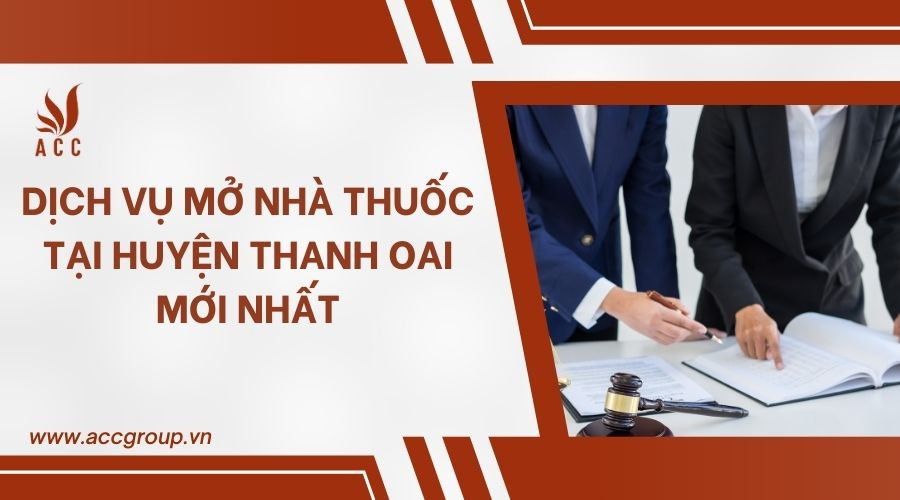 Dịch vụ mở nhà thuốc tại Huyện Thanh Oai mới nhất
