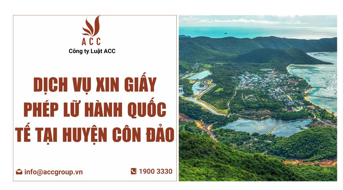 Dịch vụ xin giấy phép lữ hành quốc tế tại Huyện Côn Đảo