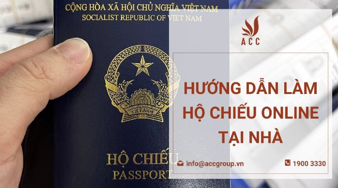 Hướng dẫn làm hộ chiếu online tại nhà