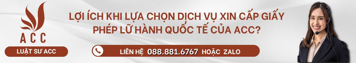 Lợi ích khi lựa chọn dịch vụ xin cấp giấy phép lữ hành quốc tế của ACC?