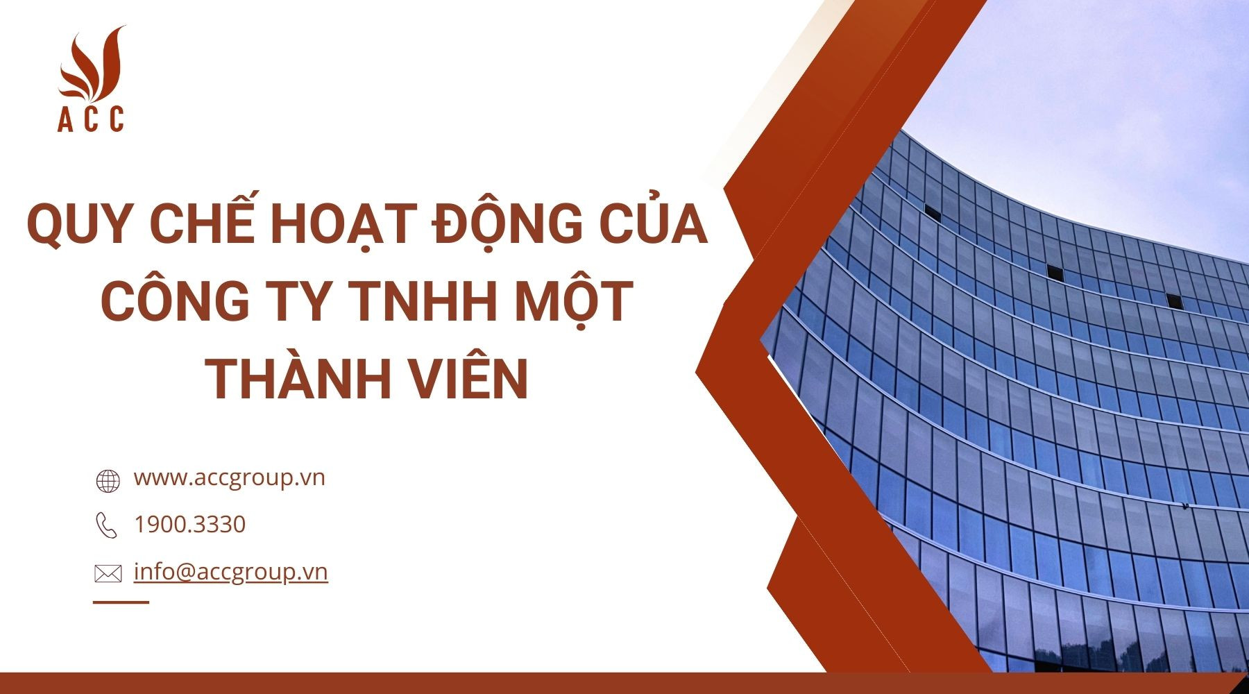 Quy chế hoạt động của công ty TNHH một thành viên