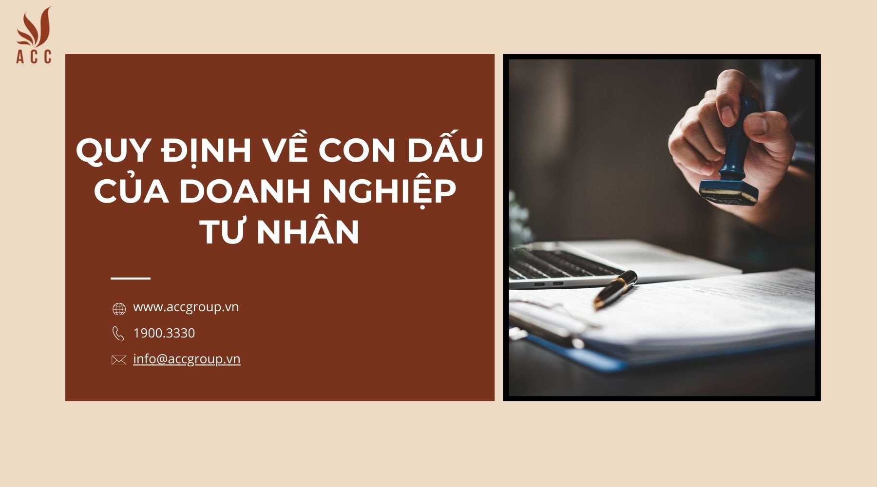 Quy định về con dấu của doanh nghiệp tư nhân
