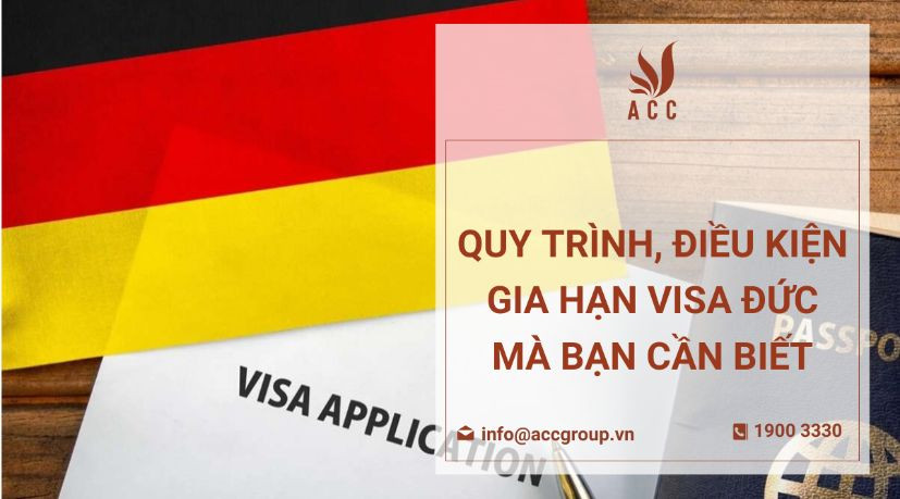 Quy trình, điều kiện gia hạn visa Đức mà bạn cần biết