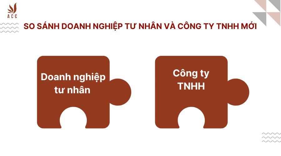 So sánh doanh nghiệp tư nhân và công ty TNHH