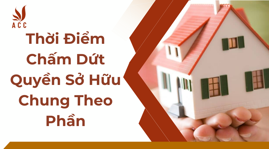 Thời Điểm Chấm Dứt Quyền Sở Hữu Chung Theo Phần