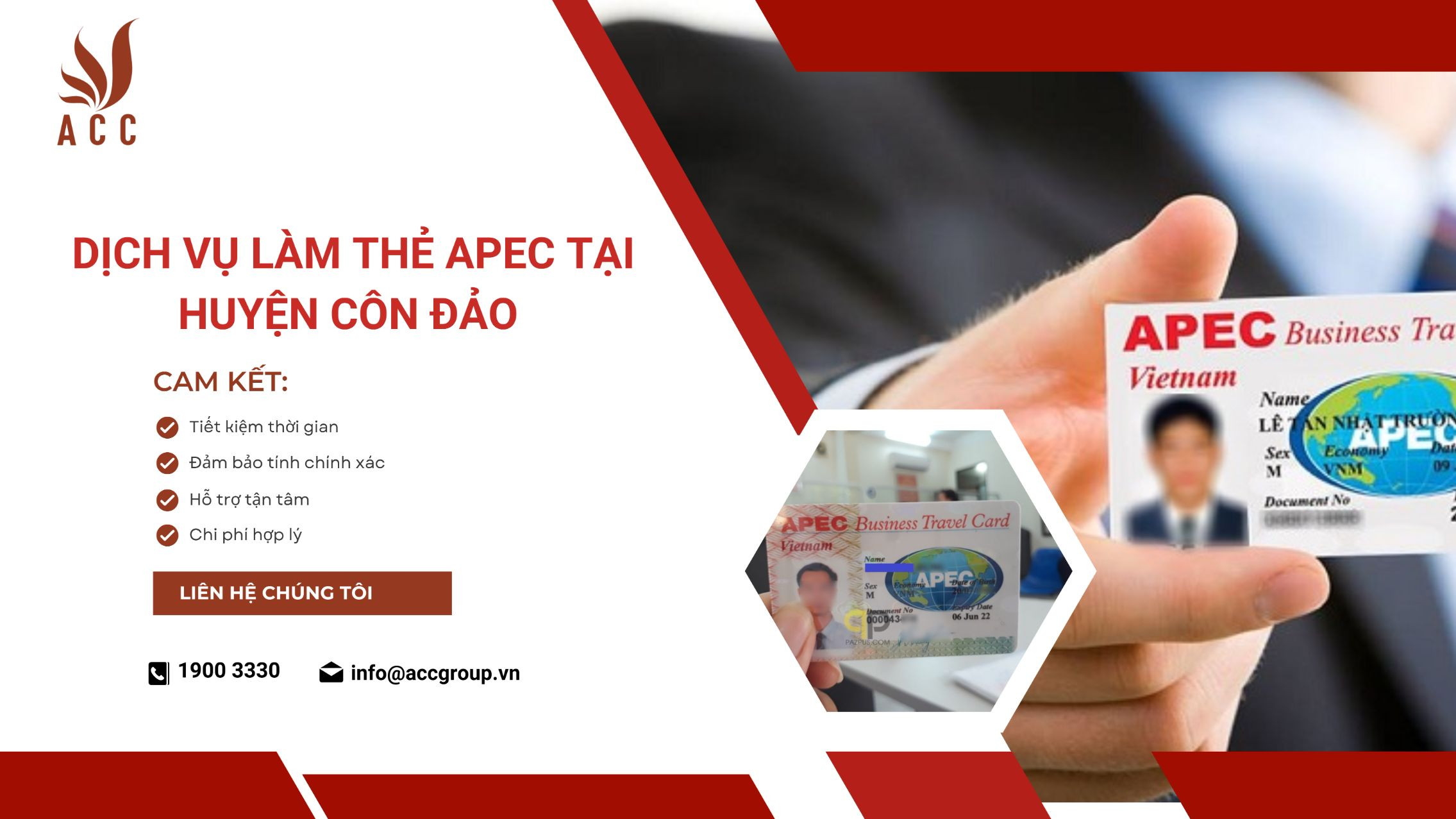 Dịch vụ làm thẻ APEC tại Huyện Côn Đảo 