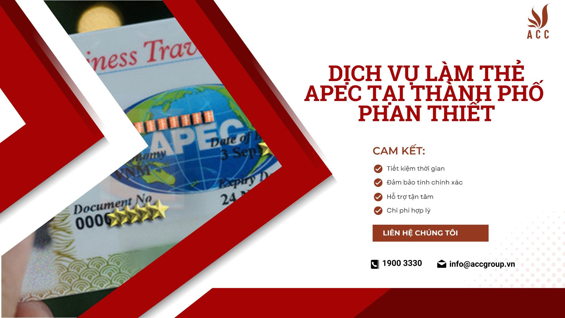 Dịch vụ làm thẻ APEC tại thành phố Phan Thiết