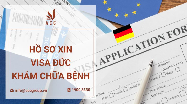 Hồ sơ xin visa Đức khám chữa bệnh