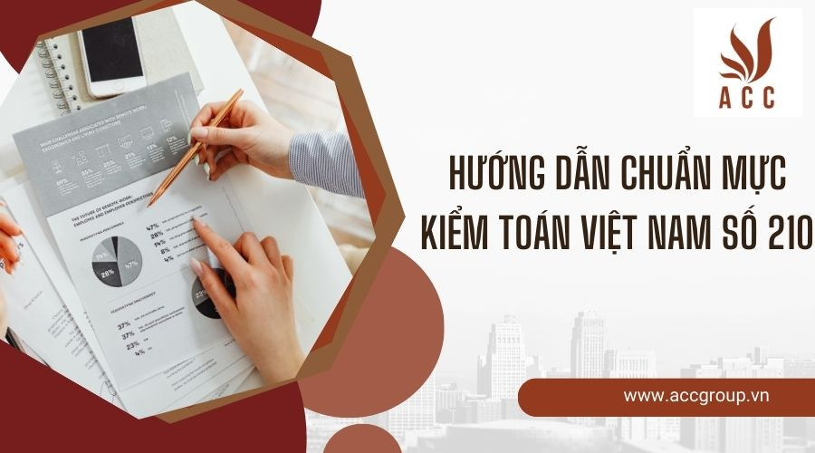 Hướng dẫn chuẩn mực kiểm toán việt nam số 210