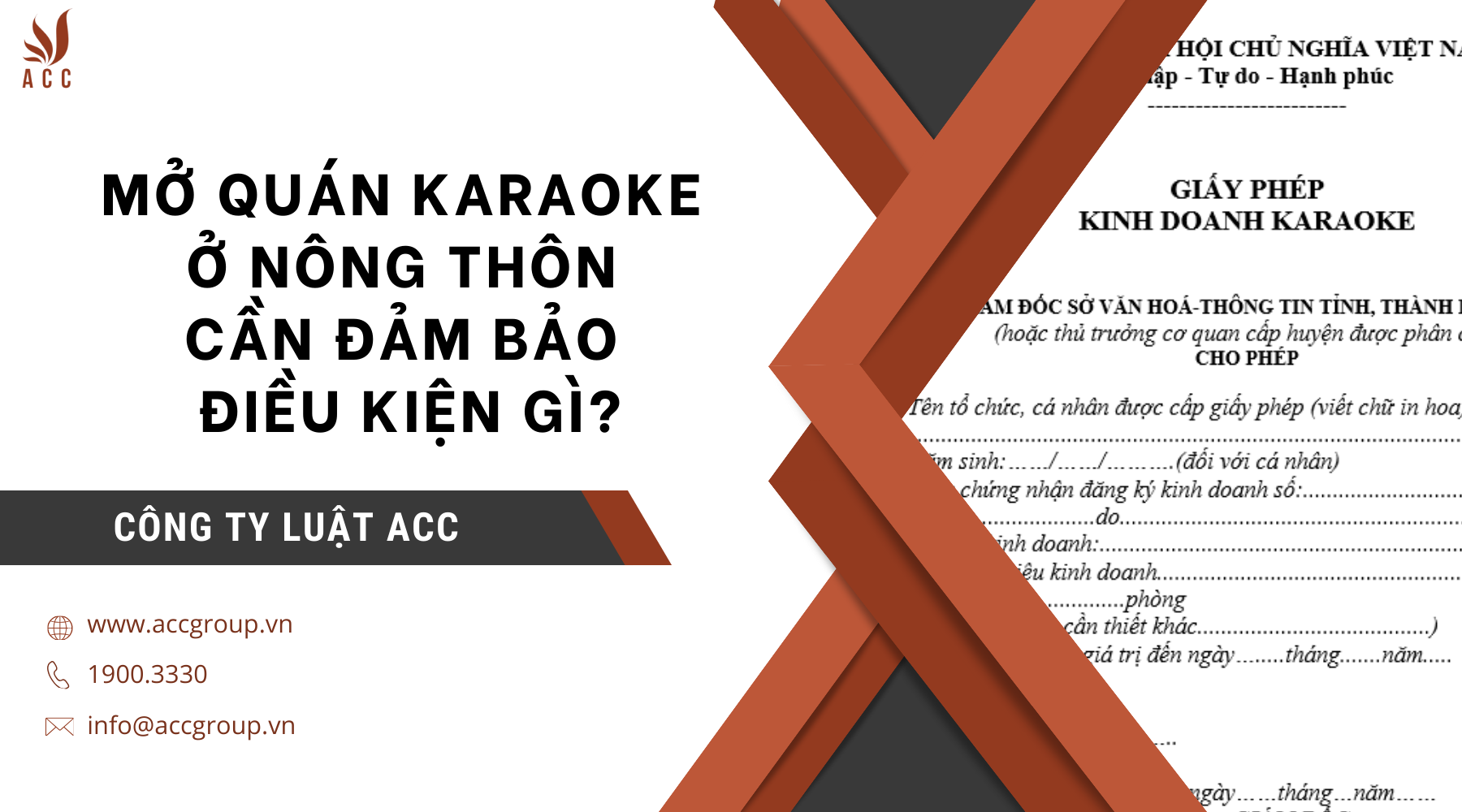 Mở quán karaoke ở nông thôn cần đảm bảo điều kiện gì?