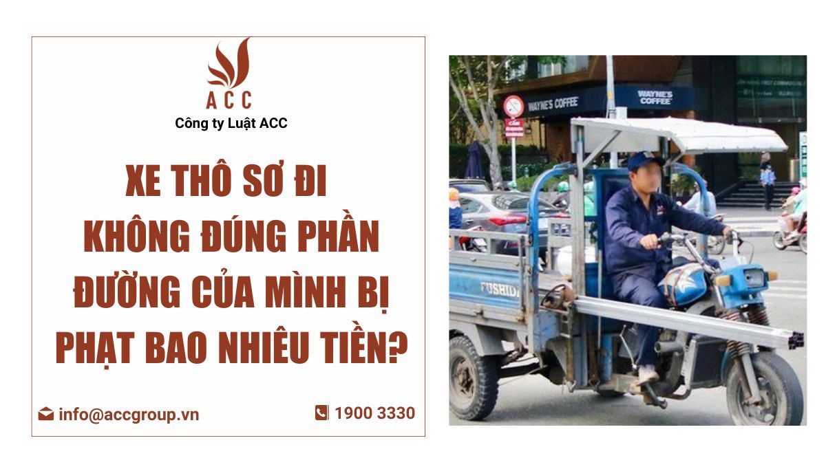 xe-tho-so-di-khong-dung-phan-duong-cua-minh-bi-phat-bao-nhieu-tien