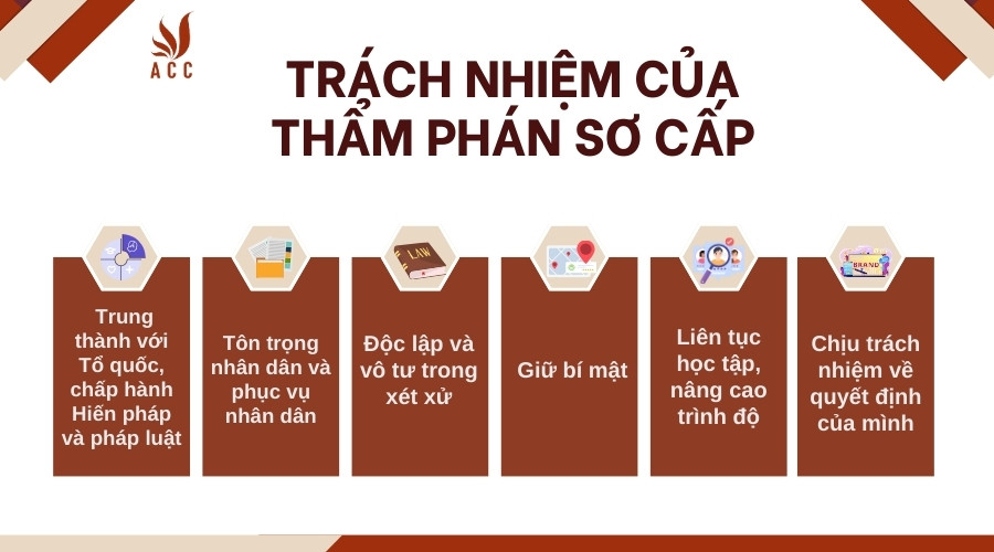 Trách nhiệm của Thẩm phán sơ cấp