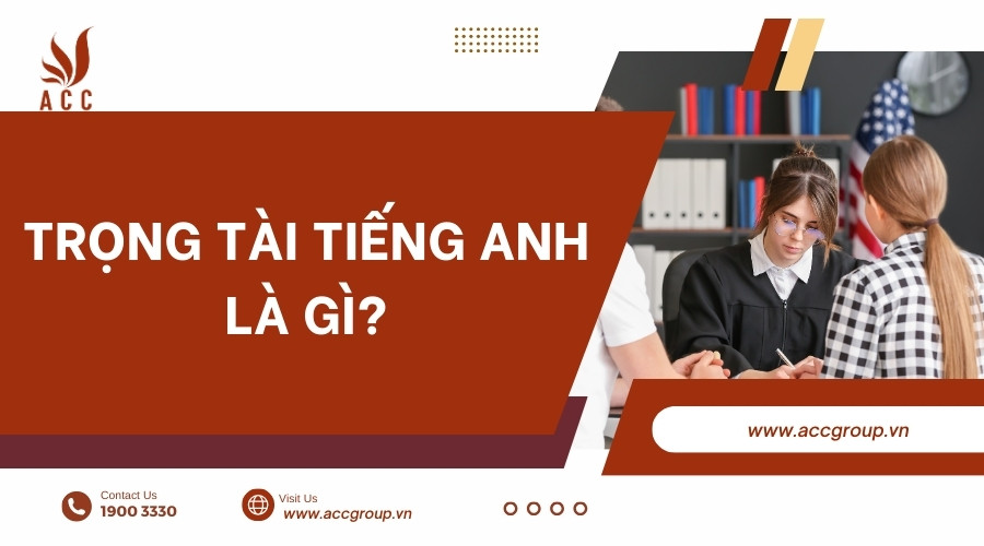 Trọng tài tiếng Anh là gì?