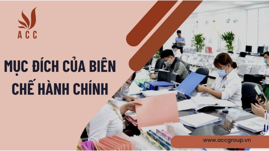 Mục đích của biên chế hành chính