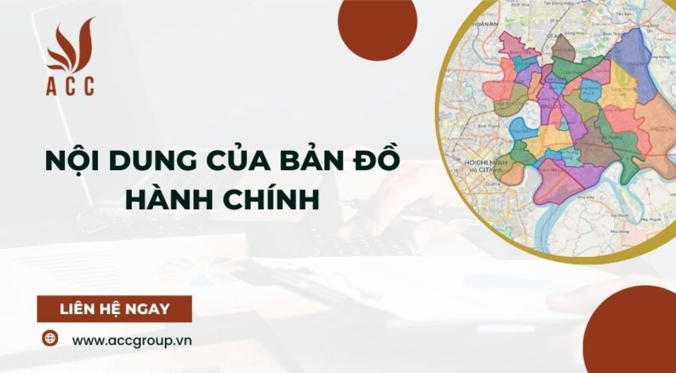 Nội dung của bản đồ hành chính