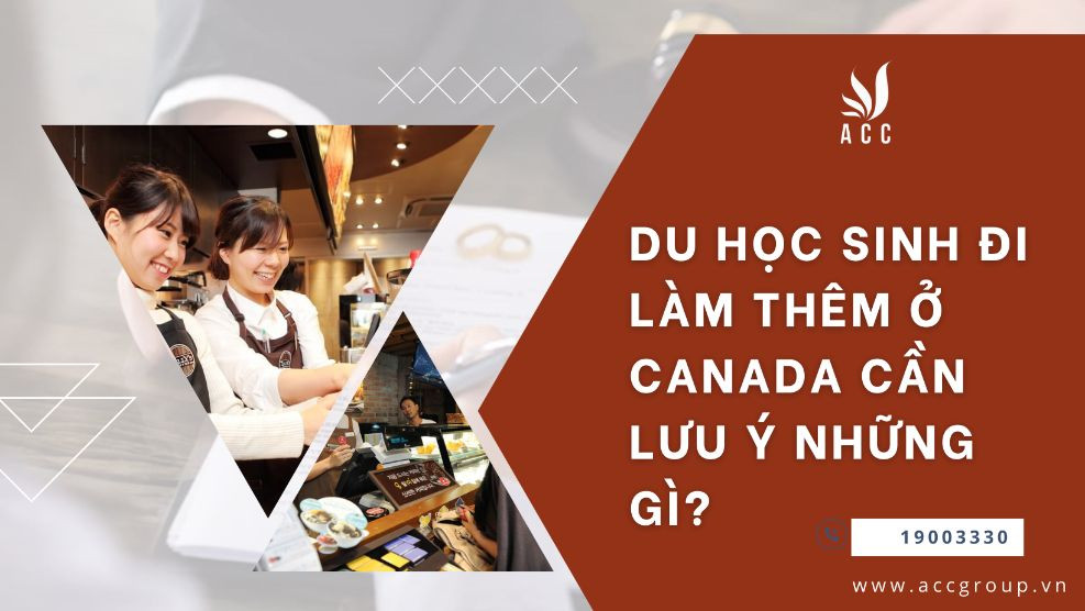 Du học sinh đi làm thêm ở Canada cần lưu ý những gì?