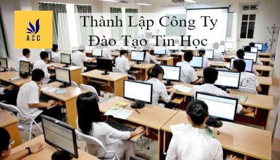 Thành lập công ty đào tạo tin học