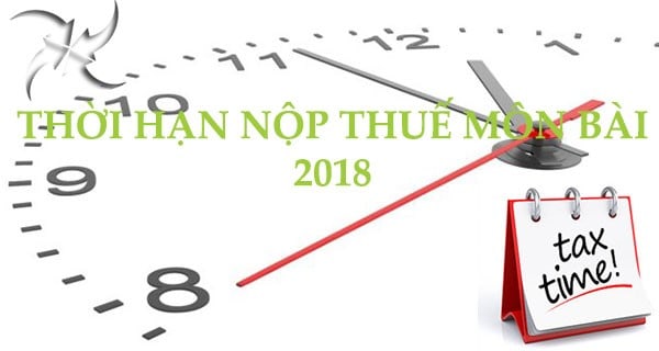 Thời gian nộp thuế môn bài được quy định rõ ràng