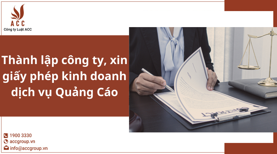 thành lập công ty quảng cáo