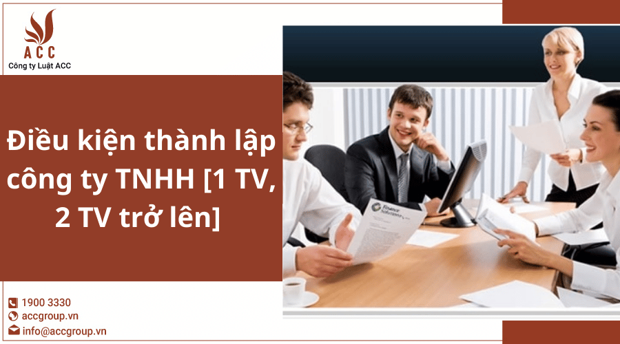 Dieu Kien Thanh Lap Cong Ty 1tv 2tv Tro Len