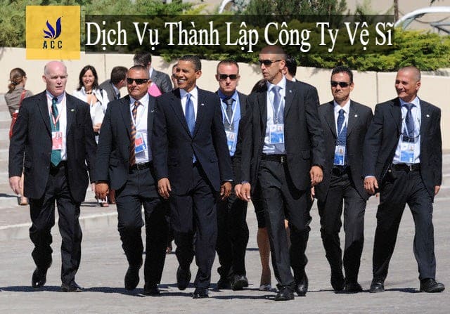 Thành lập công ty vệ sĩ