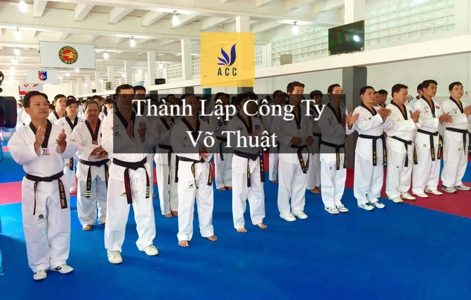Thành lập công ty võ thuật