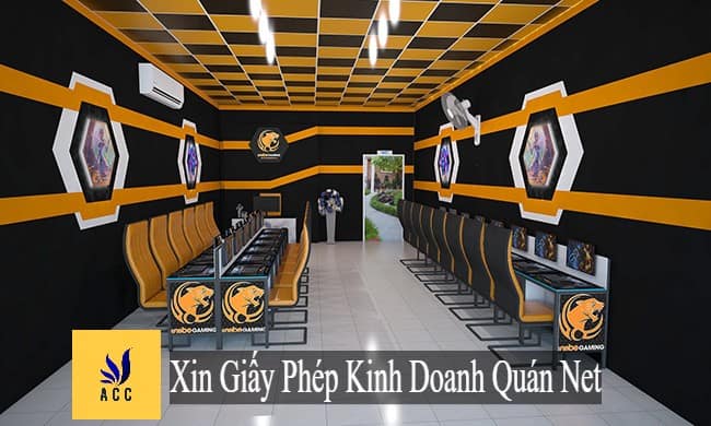 Xin Giấy Phép Kinh Doanh Quán Net