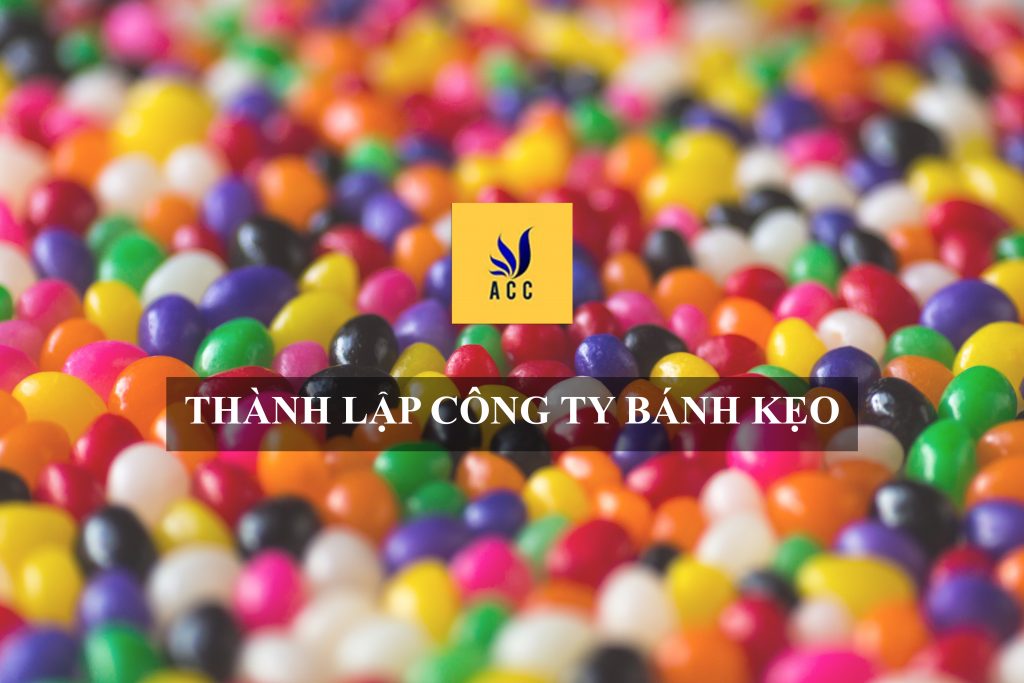 Thành lập công ty bánh kẹo