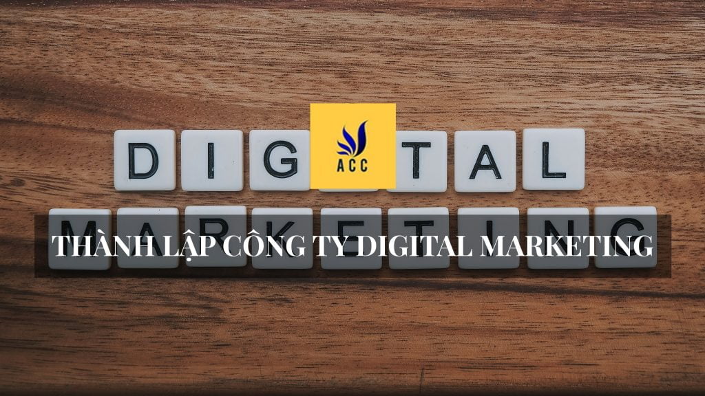 thành lập công ty Digital Marketing