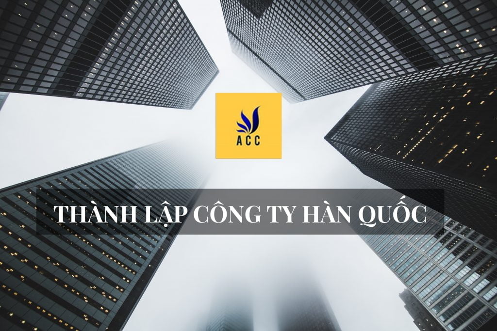 Thành lập Công ty Hàn Quốc