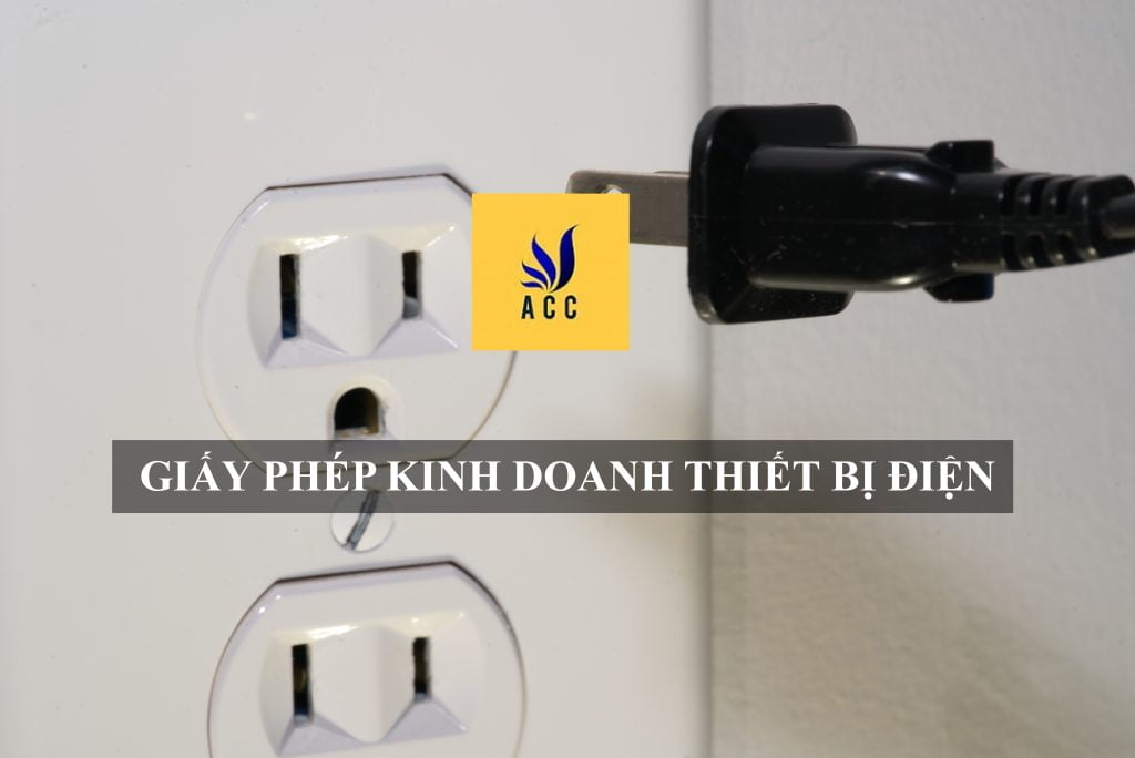 Giấp phép kinh doanh thiết bị điện