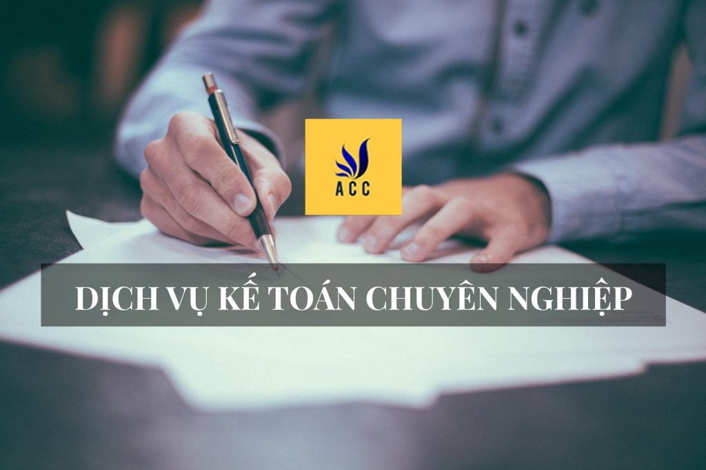 Dịch vụ kế toán chuyên nghiệp