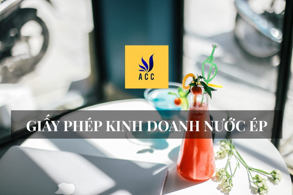 Giấy phép kinh doanh nước ép
