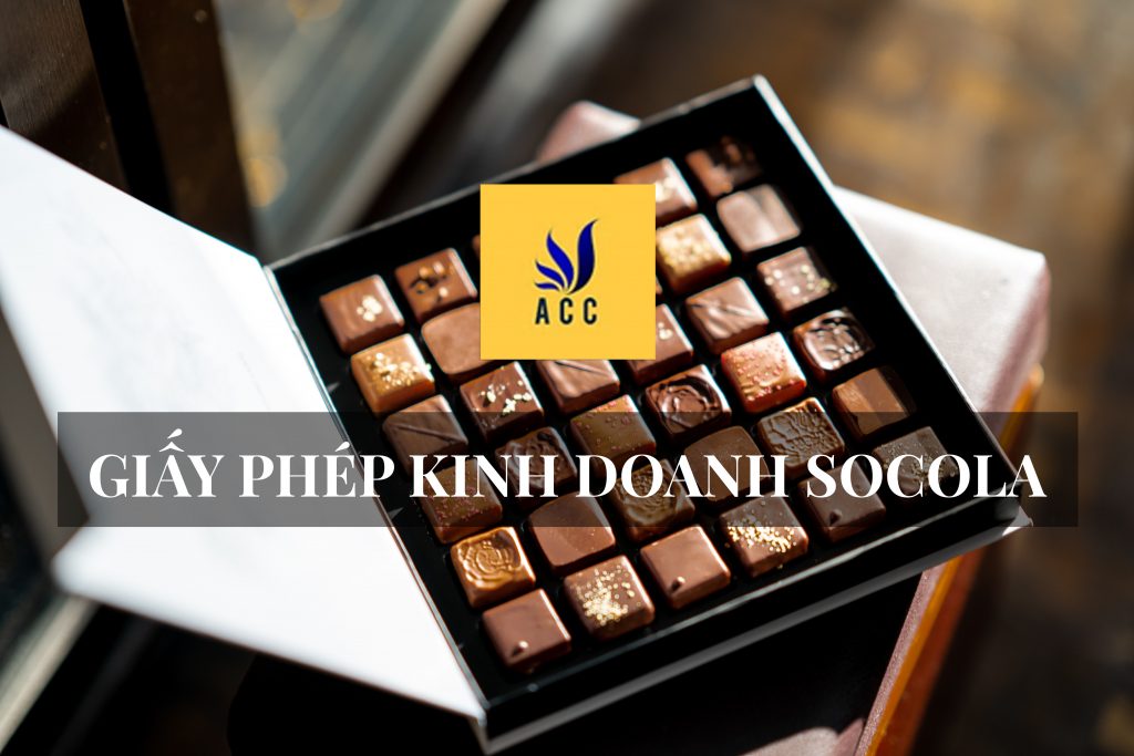 Giấy phép kinh doanh socola