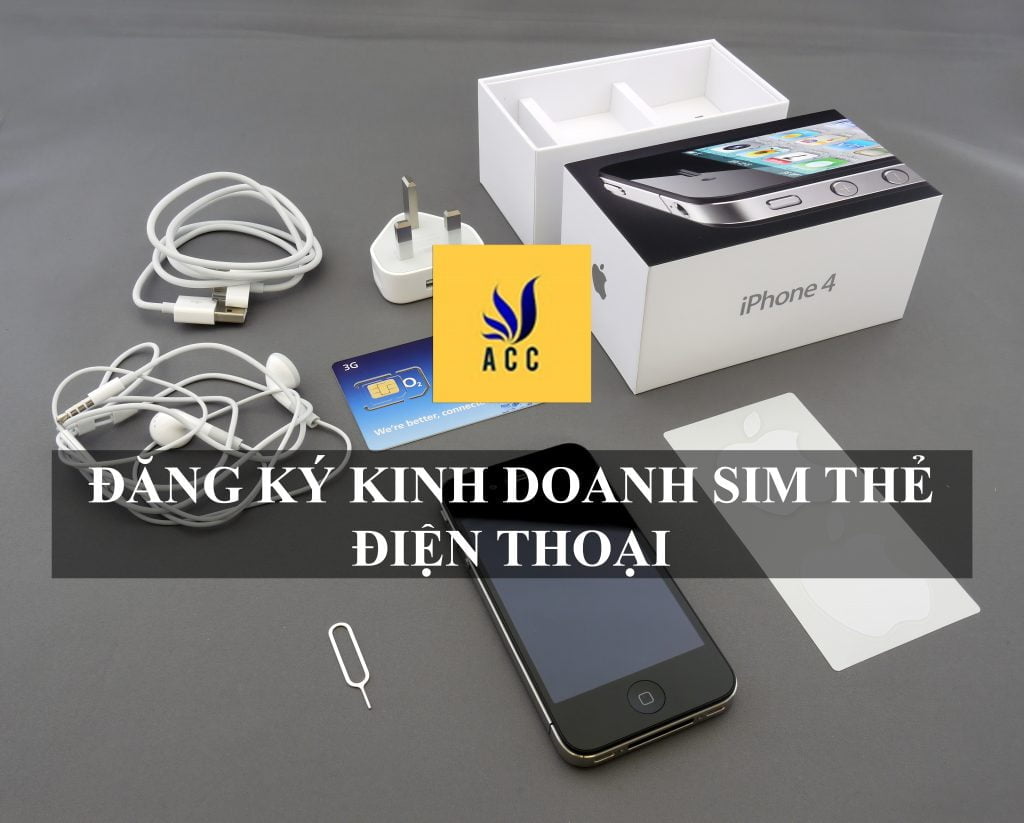 Đăng ký kinh doanh sim thẻ điện thoại