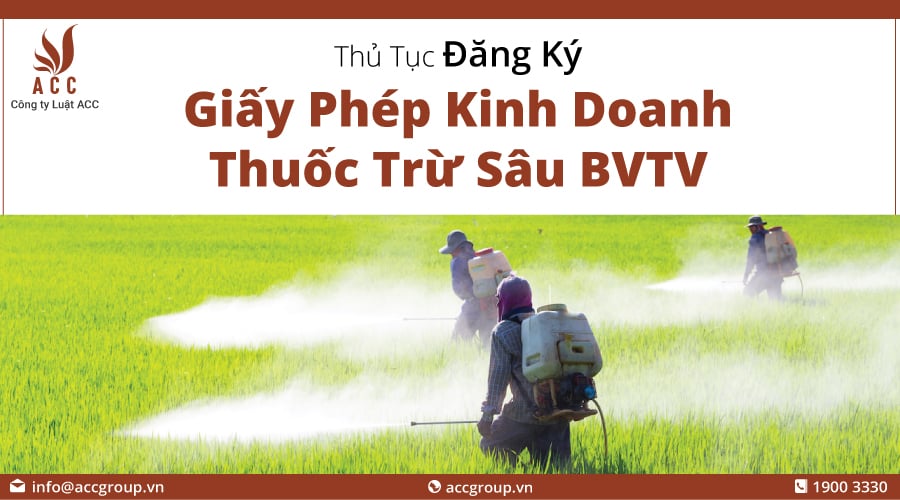 giấy phép kinh doanh thuốc bảo vệ thực vật