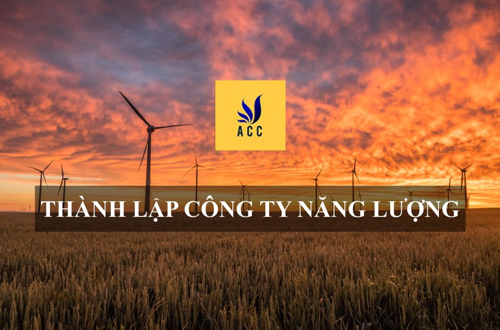 thành lập công ty năng lượng