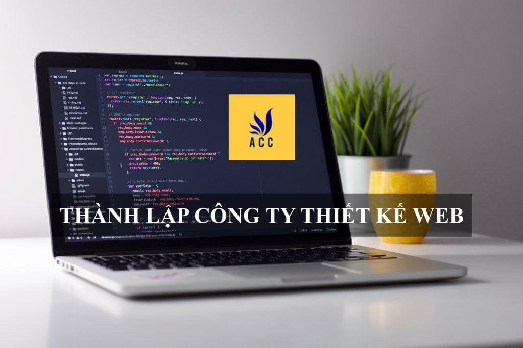 Thành lập công ty thiết kế web