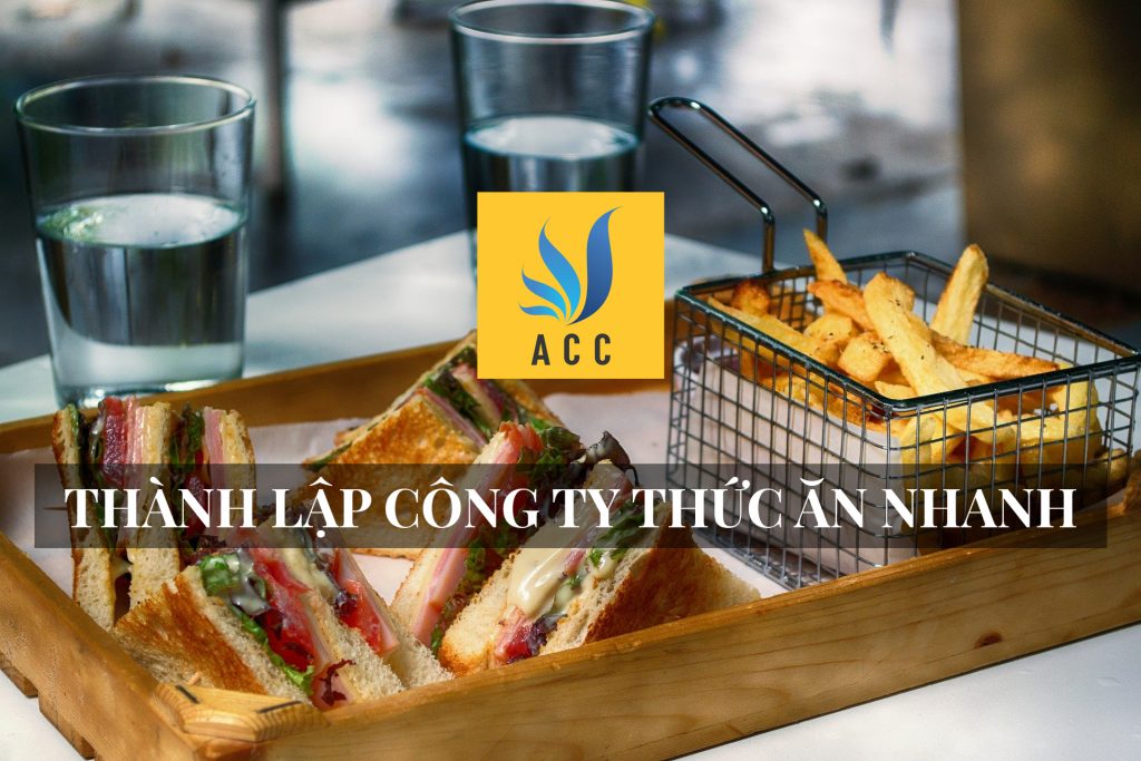 Thành lập công ty thức ăn nhanh