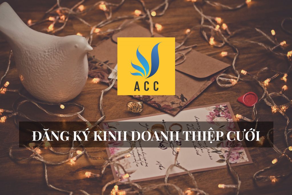 Đăng ký kinh doanh thiệp cưới