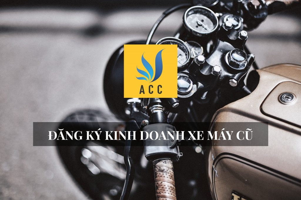 Đăng ký kinh doanh xe máy cũ