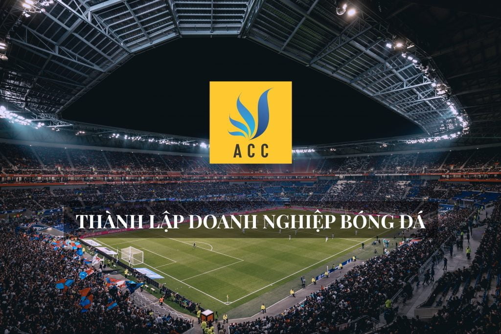 Thủ tục thành lập Doanh nghiệp Bóng đá theo quy định của pháp luật hiện hành 2019