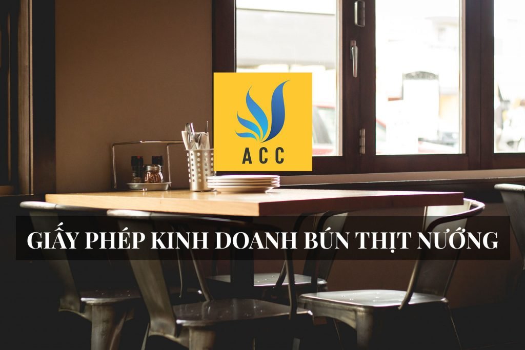 Giấy phép kinh doanh bún thịt nướng