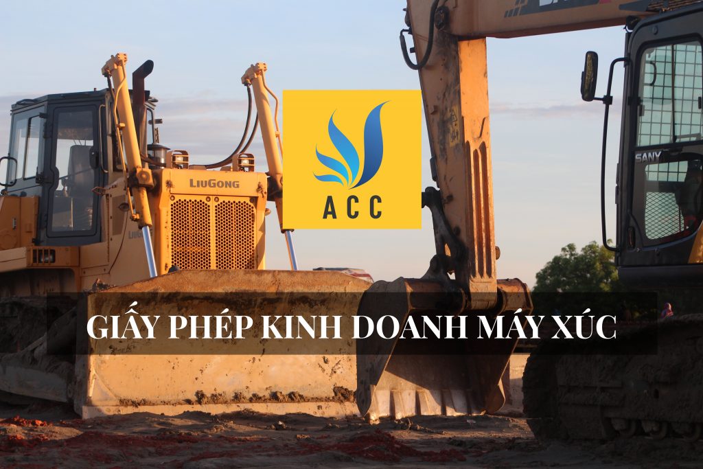 giấy phép kinh doanh máy xúc