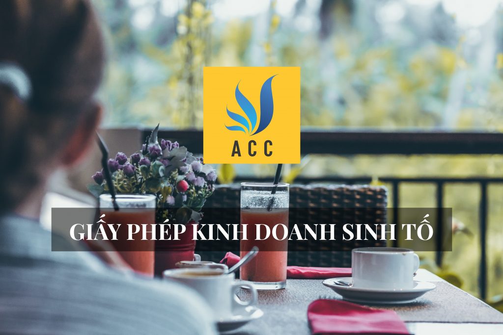 giấy phép kinh doanh sinh tố